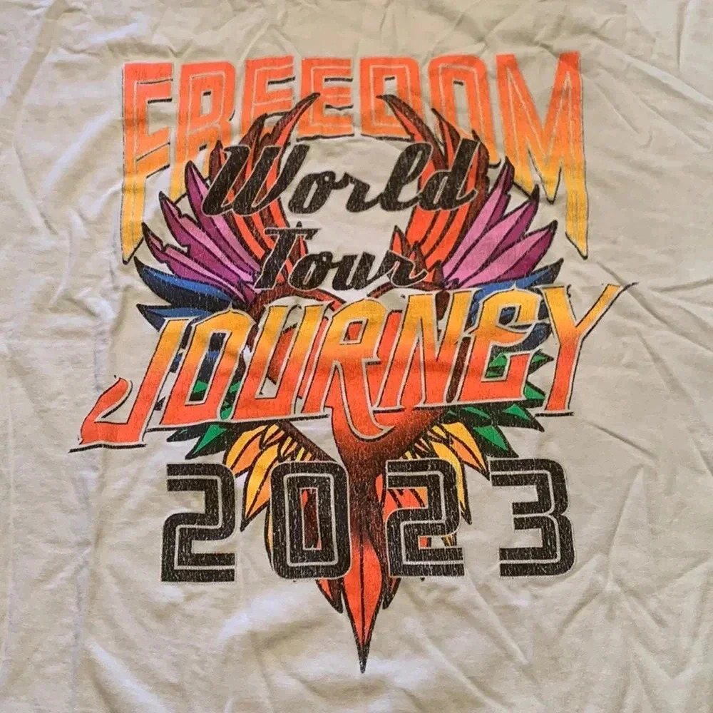 Journey Band 2023 Tour Tee Shirt